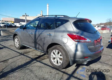 2012 Nissan Murano Sl из США, поврежденный, VIN JN8AZ1MW3CW209432